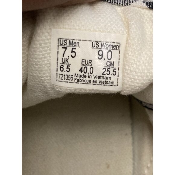 Vans Old Skool Black & White Checkered Canvas Sneakers Mens 7.5 / Womens 9 - Picture 2 of 8